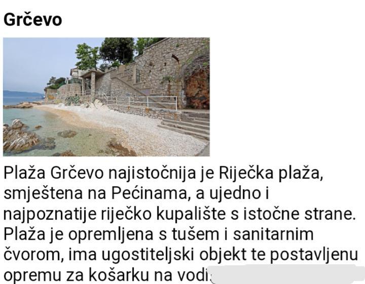 Apartman Nino Рієка Екстер'єр фото